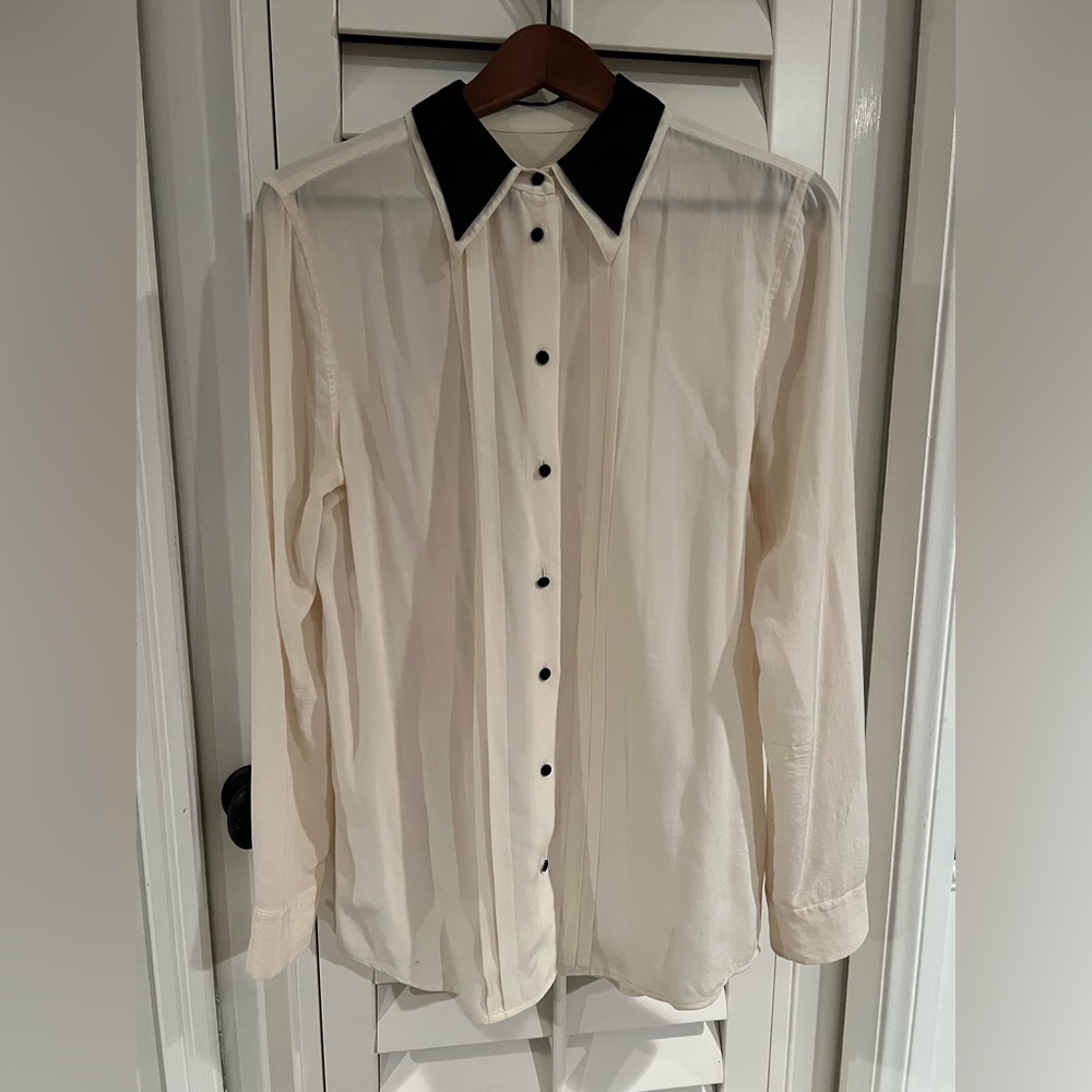 Group of 3 silk button down shirts